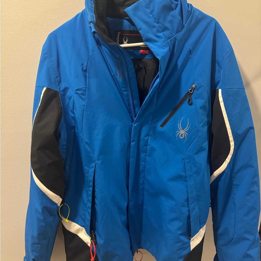 Ski Jacket Blue Spyder Jacket